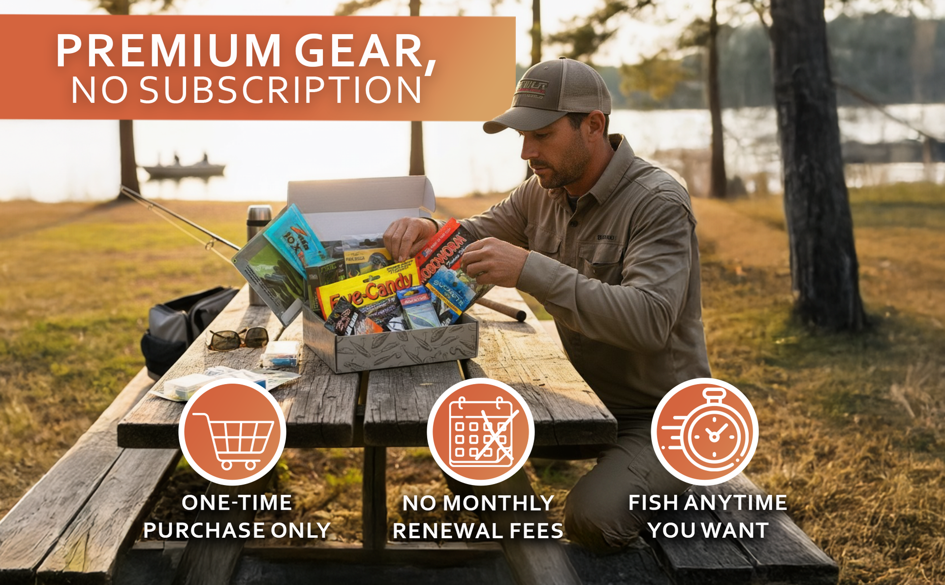 Moose Baits Bass Tackle Mystery Box