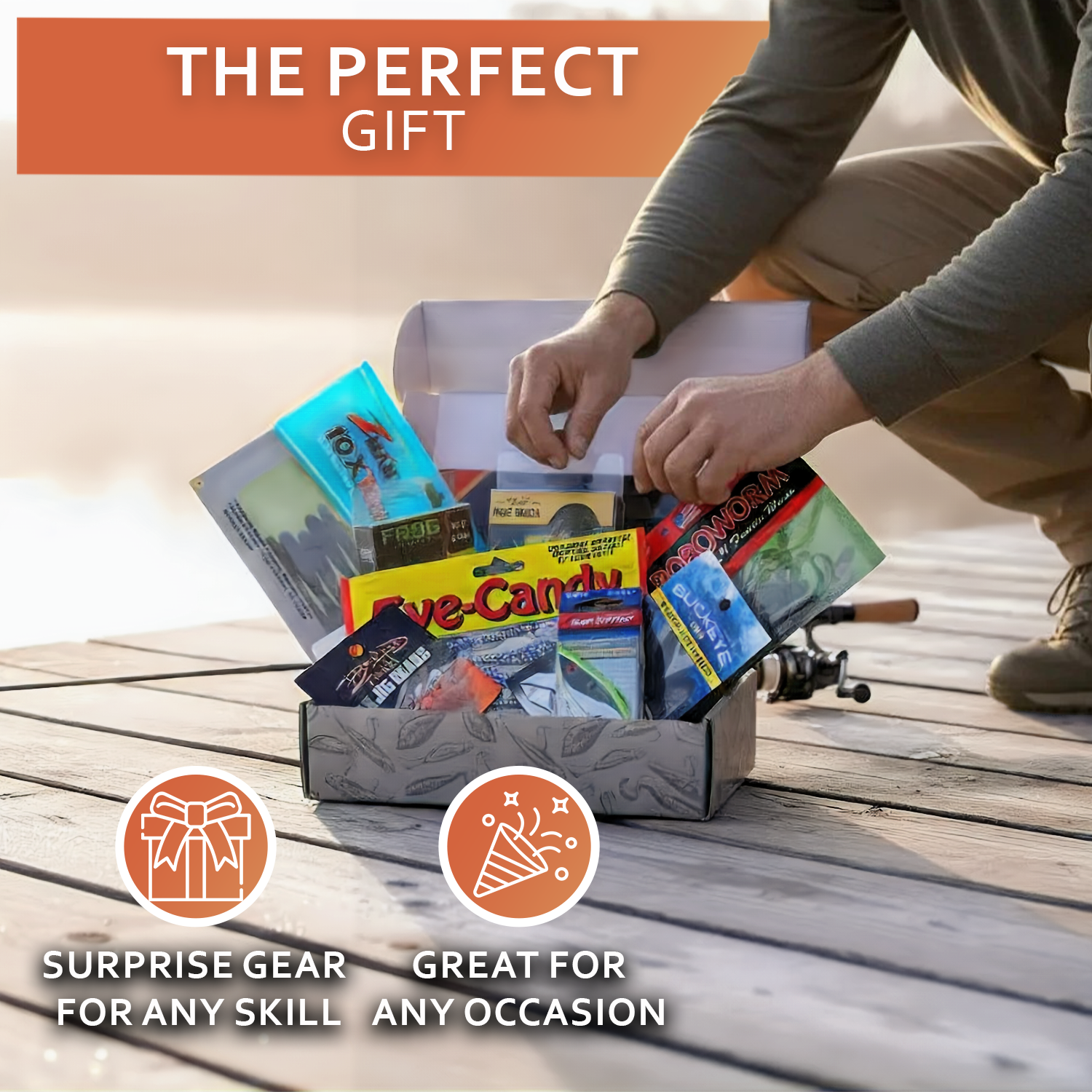 Moose Baits Bass Tackle Mystery Box