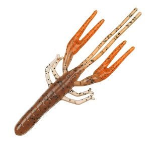 Zoom Big Critter Craw 4.5in 10/bag Pumkin Orange Claw