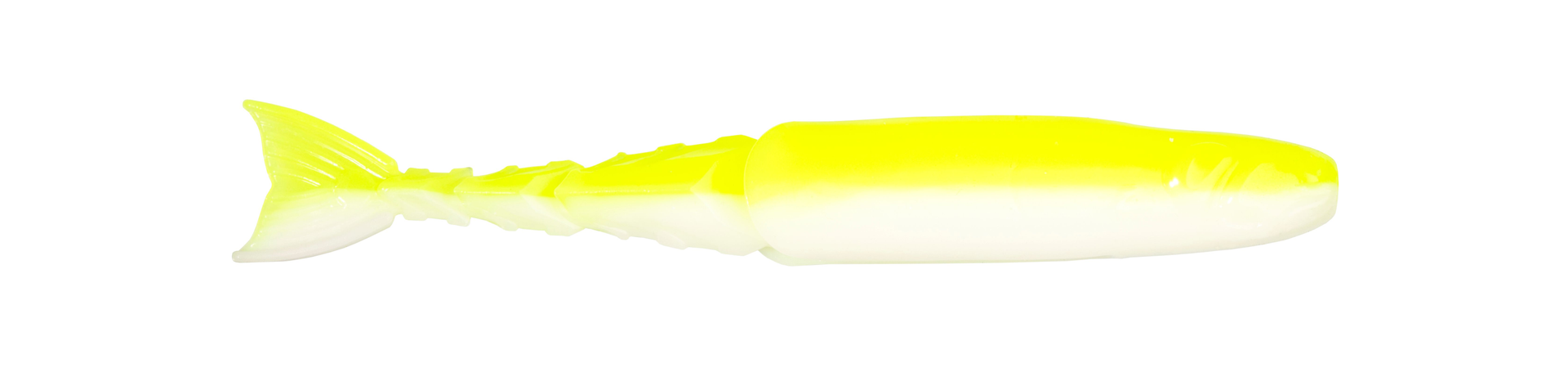 Z-MAN ChatterShad 4.5in. Chart/White 4pk