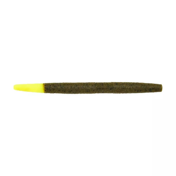 Berkley PowerBait® MaxScent The General 5in Green Pumpkin/Chartreuse 8ct