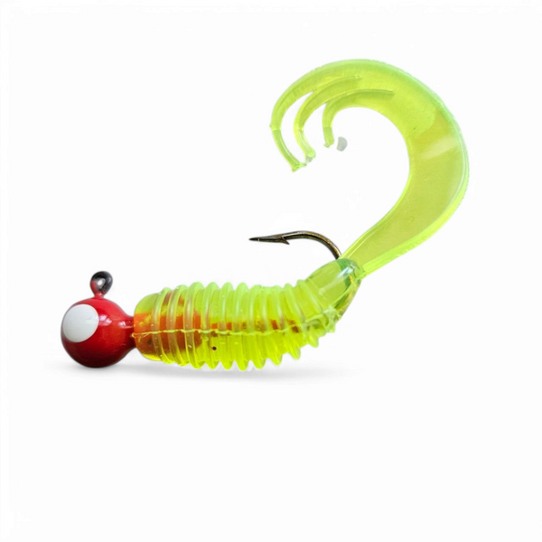 Moose Baits Grub & Jig Combo Pack (7 Count)